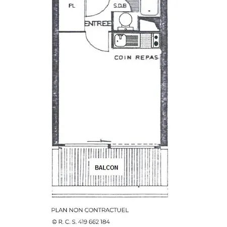 Apartment Confort 3 Pers, Proche Pistes, Balcon Sud-ouest - Fr-1-452-26